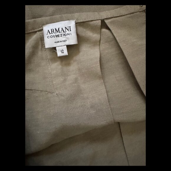 Armani Collezioni Linen Maxi Skirt - Picture 5 of 5